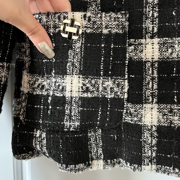 Mango NWT Check Tweed Jacket - Picture 3 of 16